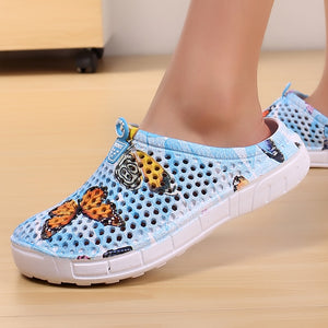 2019 womens casual Clogs Breathable beach sandals valentine slippers summer slip on women flip flops shoes home shoes for women