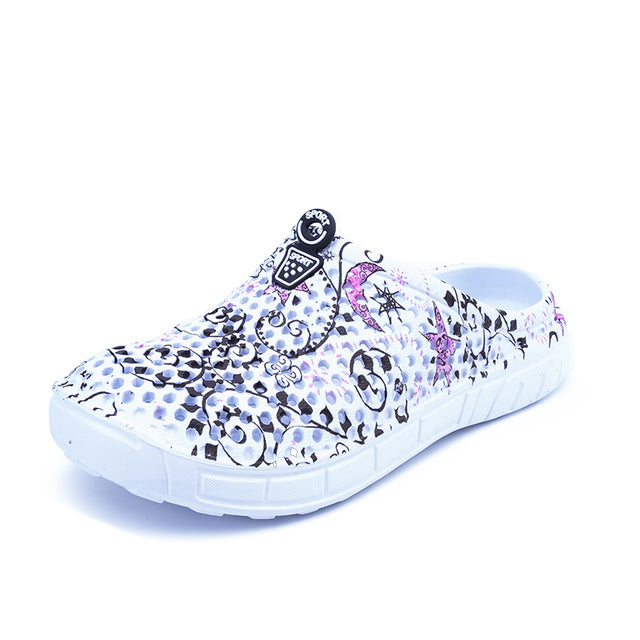 2019 womens casual Clogs Breathable beach sandals valentine slippers summer slip on women flip flops shoes home shoes for women