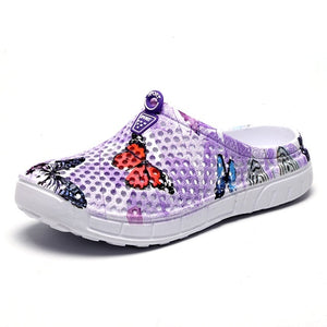 2019 womens casual Clogs Breathable beach sandals valentine slippers summer slip on women flip flops shoes home shoes for women