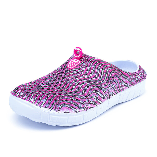 2019 womens casual Clogs Breathable beach sandals valentine slippers summer slip on women flip flops shoes home shoes for women