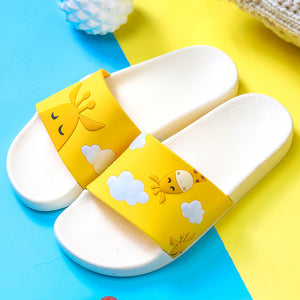 Cartoon Unicorn Cute Animal Fruit Women Home Slippers Summer Sandals Ladies Slides Indoor House Shoes Flip Flops Sandalias Mujer