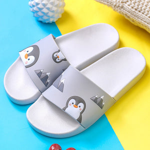 Cartoon Unicorn Cute Animal Fruit Women Home Slippers Summer Sandals Ladies Slides Indoor House Shoes Flip Flops Sandalias Mujer